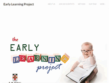 Tablet Screenshot of earlylearningsydney.com